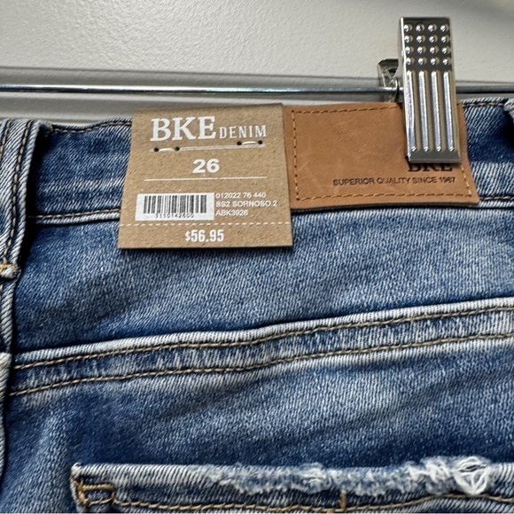 Buckle BKE denim Shorts Brand. New with tag size 26 - Picture 4 of 4